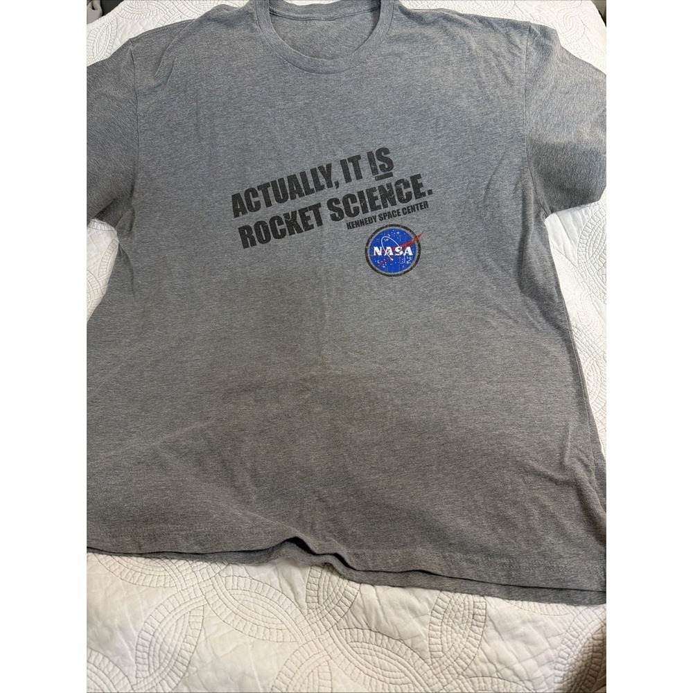 Vintaged NASA Actually‎ It Is Rocket Science Kennedy Space Center  2XL  T-Shirt